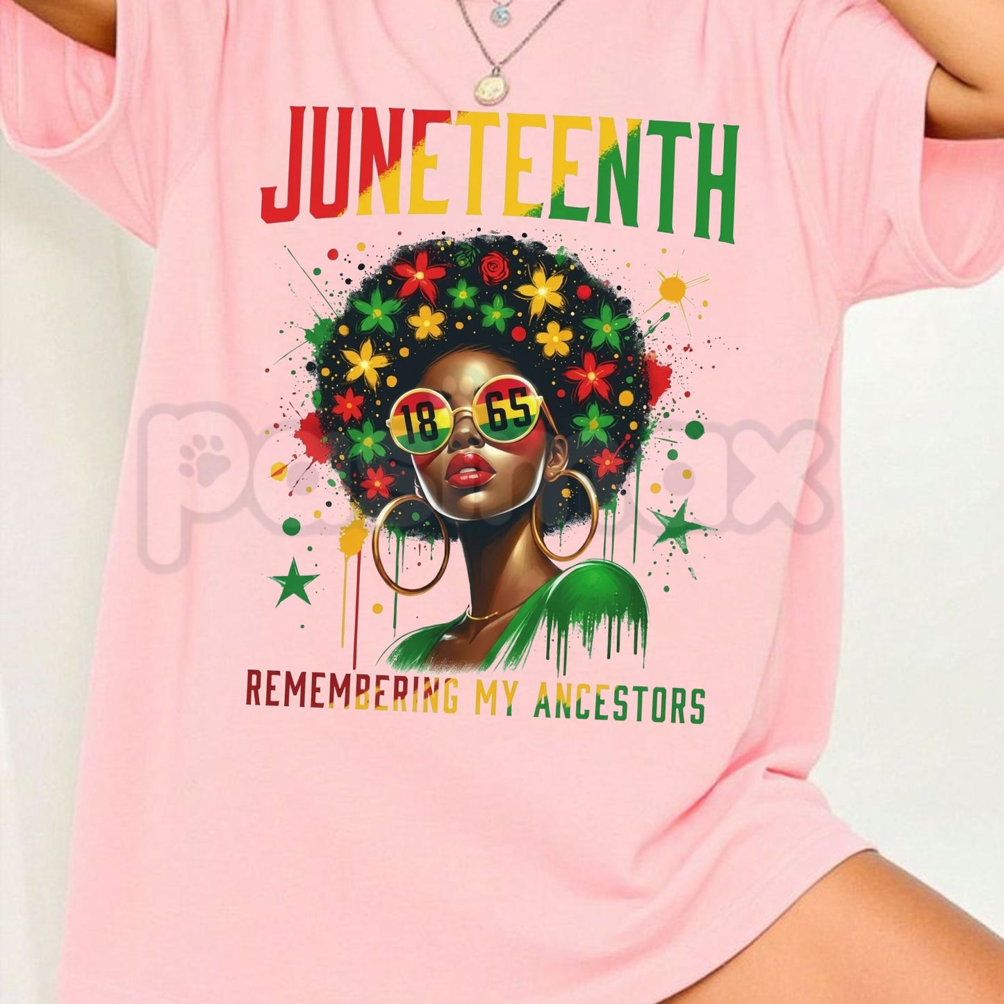 Women's Juneteenth 1865 T-Shirt – Stylish Versatile African American Freedom Day Graphic Tee