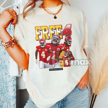 Free 4 Dreamathon T-Shirt - Inspirational Support Apparel, Community Tee