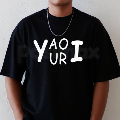 Yaoi Yuri Text Graphic T-Shirt – Japanese Anime Manga Aesthetic Tee