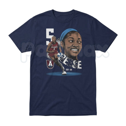 Angel Reese Atlanta Dream Dual Image T-Shirt – WNBA Hoops Graphic Tee
