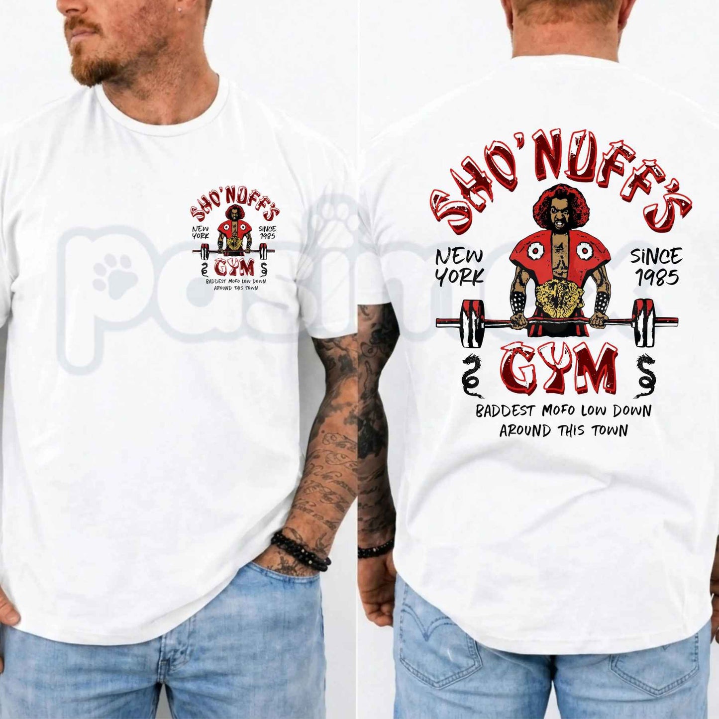 Sho'Nuff's Gym Vintage Martial Arts T-Shirt – Retro 80s Movie Streetwear Tee