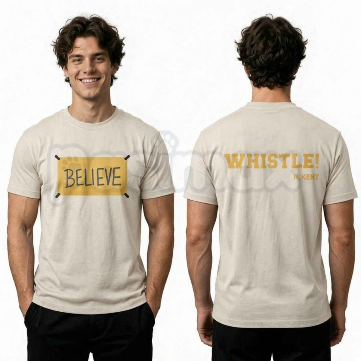 Ted Lasso Believe T-Shirt – Yellow Sign Richmond AFC Comedy Unisex Tee