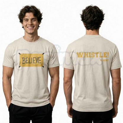 Ted Lasso Believe T-Shirt – Yellow Sign Richmond AFC Comedy Unisex Tee