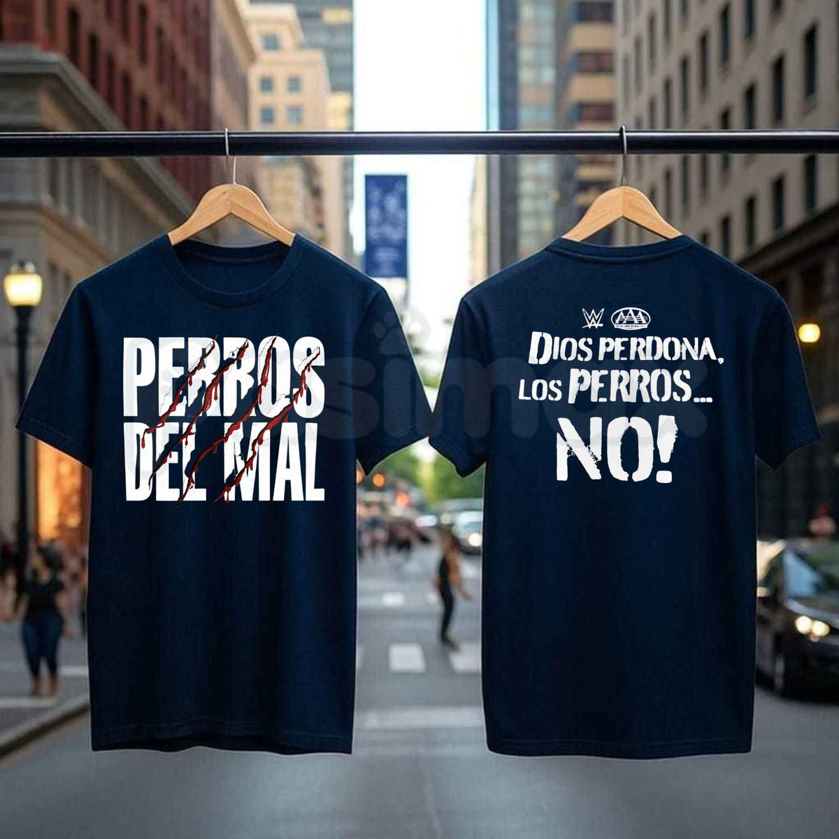 Los Perros del Mal AAA Faction T-Shirt – Lucha Libre Wrestling Unisex Tee
