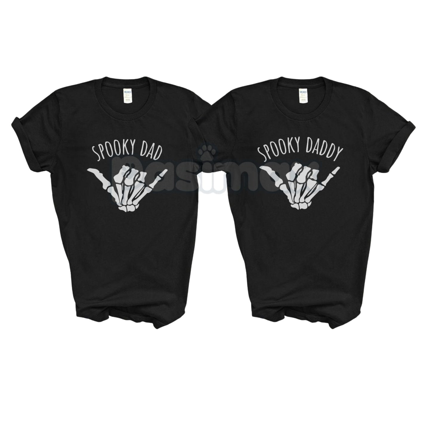 Spooky Halloween Matching Family Shirts - Mom, Dad, Sister, Brother & More! Coordinated Holiday Tees