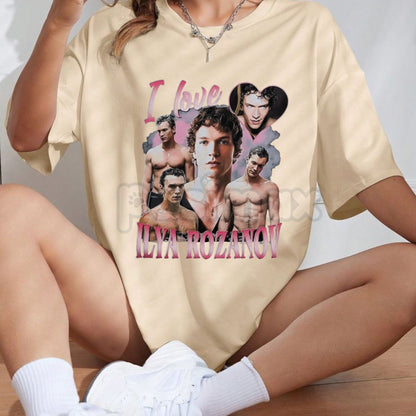 Ilya Rozanov & Shane Hollander T-Shirt - Heated Rivalry Inspired Graphic Tee, Ilyane Hockey Romance Fan Apparel, Bookish Gift for Romance Readers