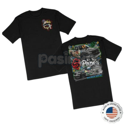 Richie Rich Truck T-Shirt - Ondgas Funny Car Lover Tee, Vintage Comic Book Graphic, Unisex Wealth Humor Apparel