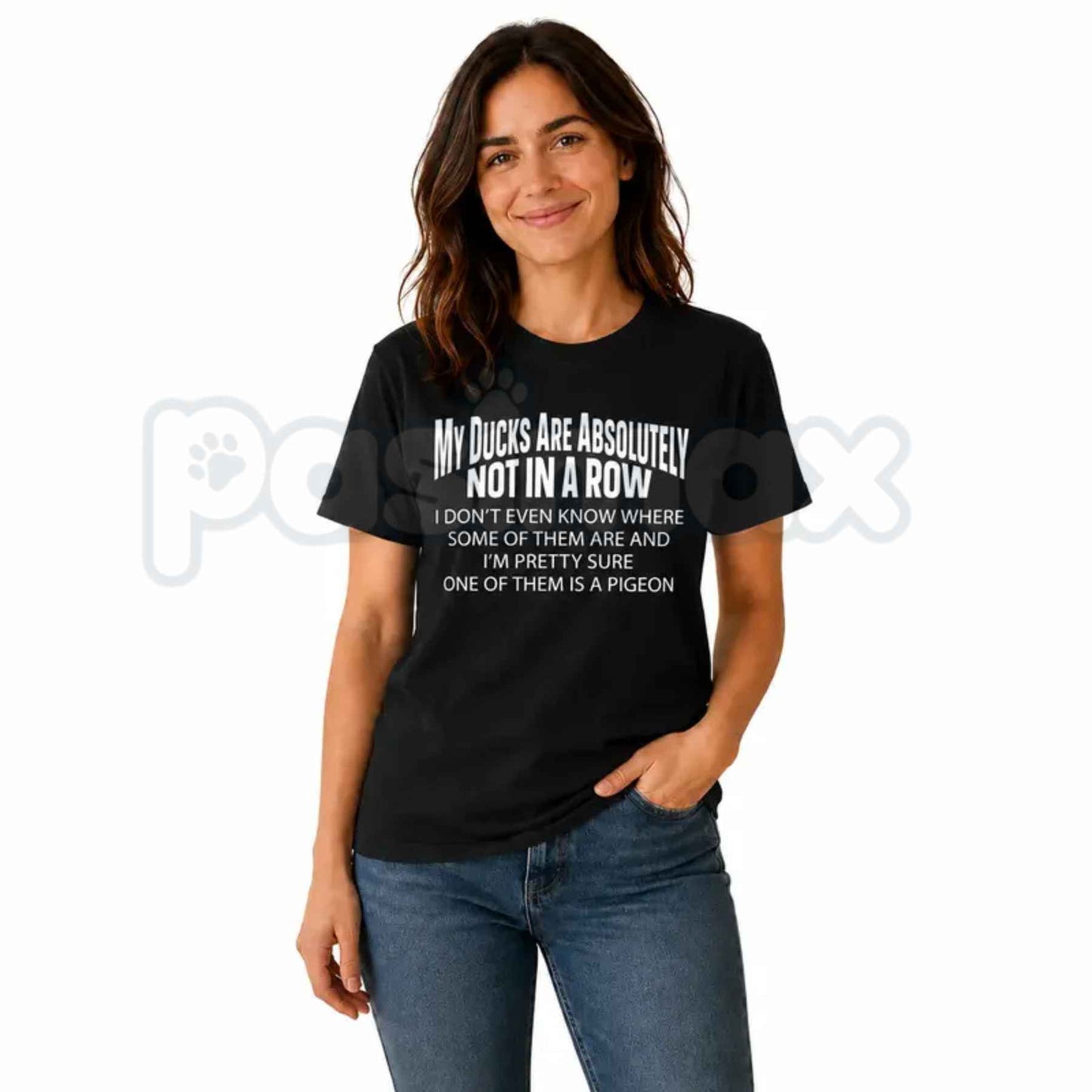 My Ducks Are Not In A Row T-Shirt – Funny Sarcastic Chaos Humor Unisex Tee