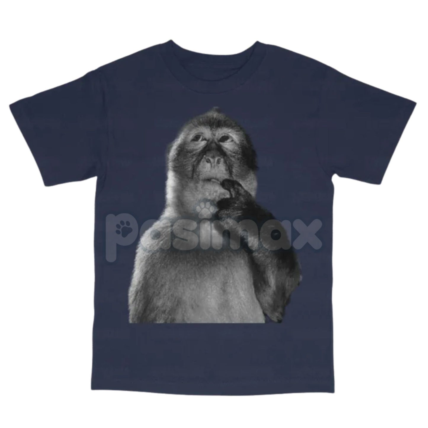 Funny Monkey Stupid Meme T-Shirt - Dank Memes Tee, 90s Vintage Bootleg Graphic, Odd Core Internet Culture Shirt