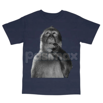 Funny Monkey Stupid Meme T-Shirt - Dank Memes Tee, 90s Vintage Bootleg Graphic, Odd Core Internet Culture Shirt