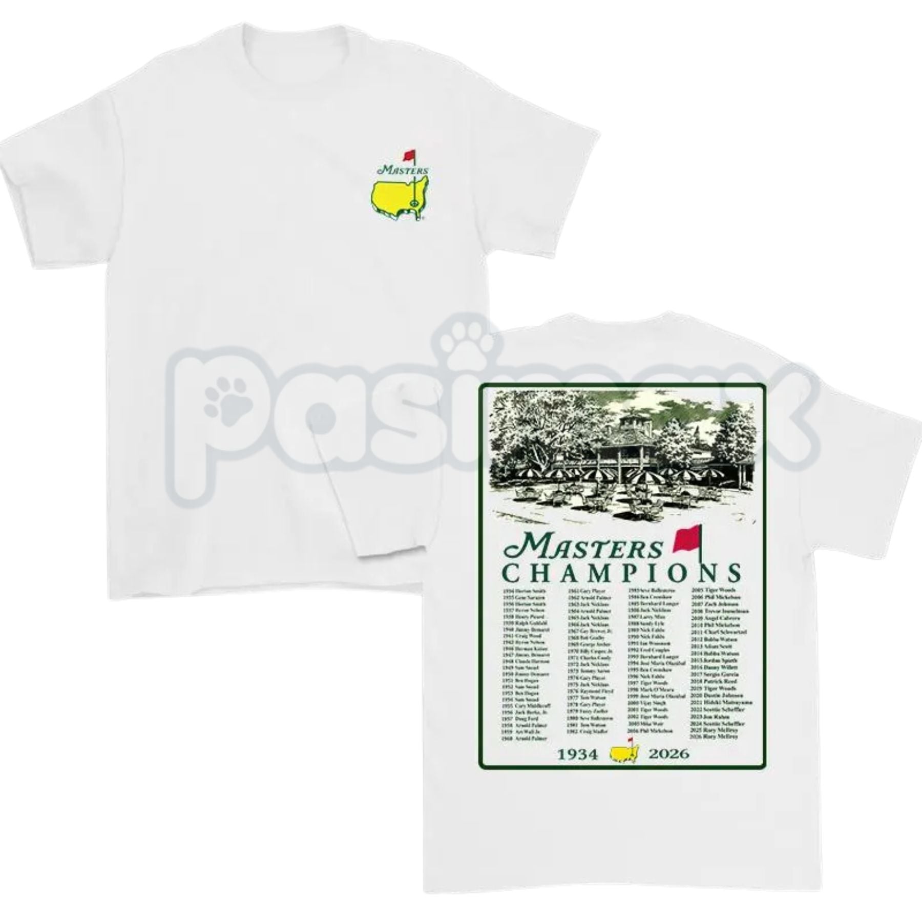 2026 Masters 90th Anniversary Shirt | Augusta Golf Champions Tee