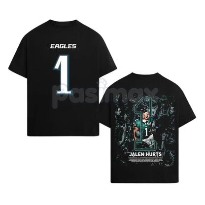 Eagles Nation Jalen Hurts "Fly Eagles Fly" Game Day Cotton Sweatshirt – Premium Fan Apparel
