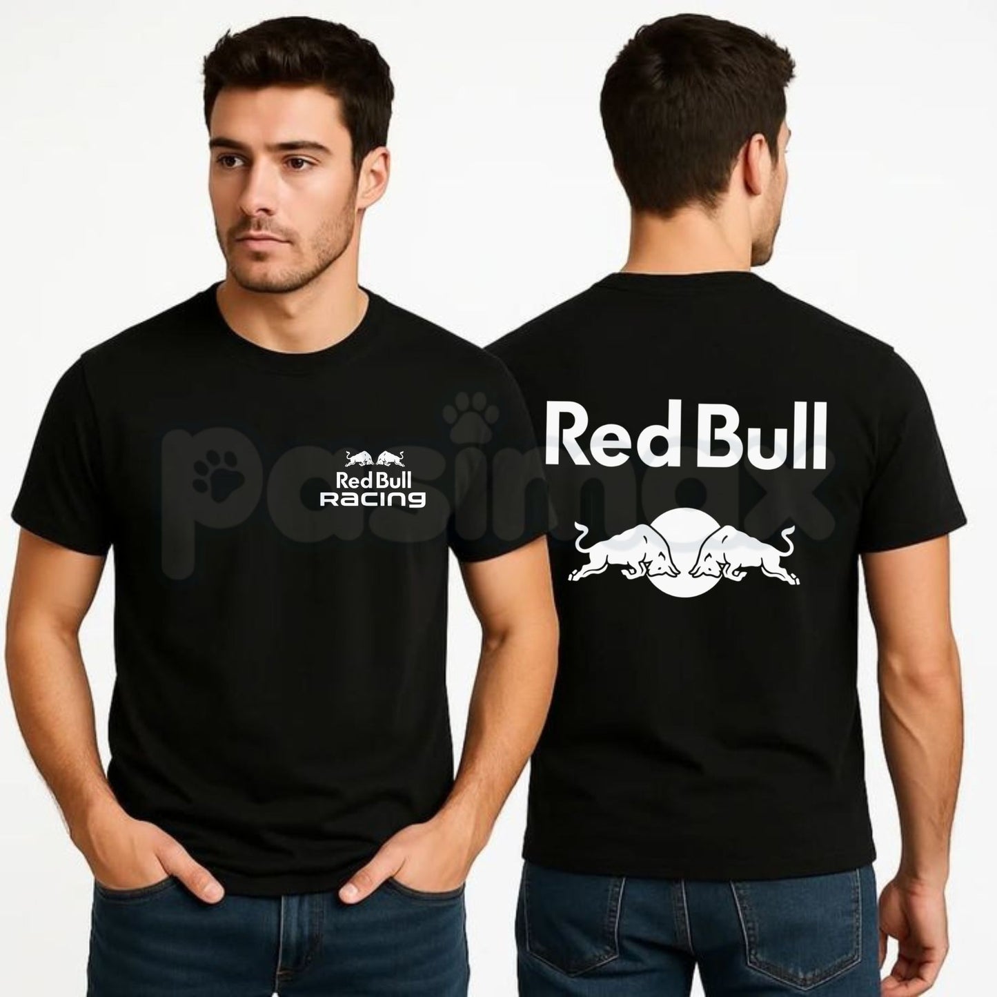 Vintage Black & White Racing T-Shirt – Unisex Double-Sided Graphic Tee, Premium 100% Cotton Retro Motorculture Top, Soft Lived-In Heavyweight Checkered Flag Shirt, Made in USA