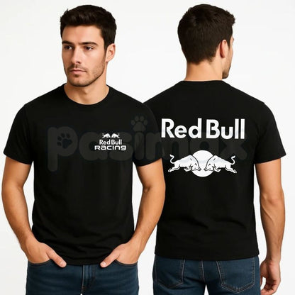 Vintage Black & White Racing T-Shirt – Unisex Double-Sided Graphic Tee, Premium 100% Cotton Retro Motorculture Top, Soft Lived-In Heavyweight Checkered Flag Shirt, Made in USA