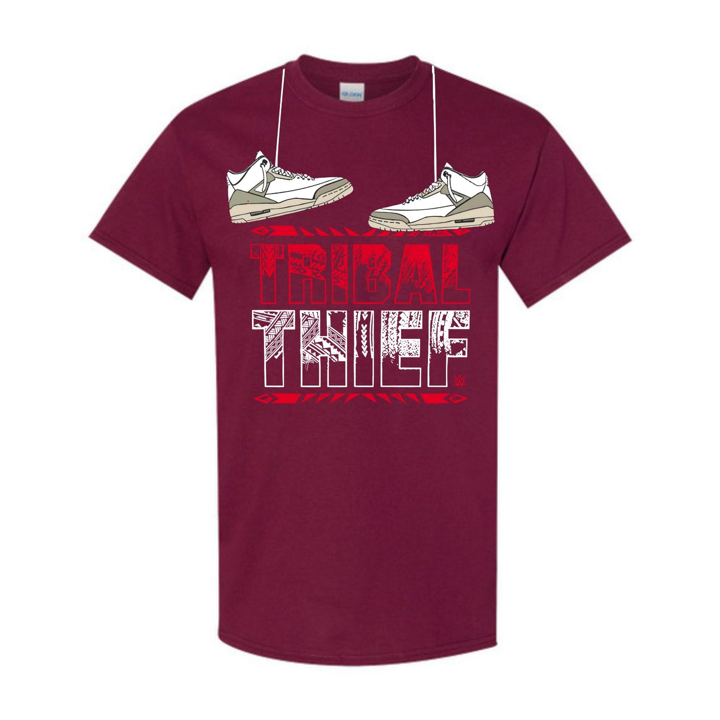 "Tribal Thief" T-Shirt - Edgy Graphic Tee, Urban Streetwear & Rogue-Inspired Apparel