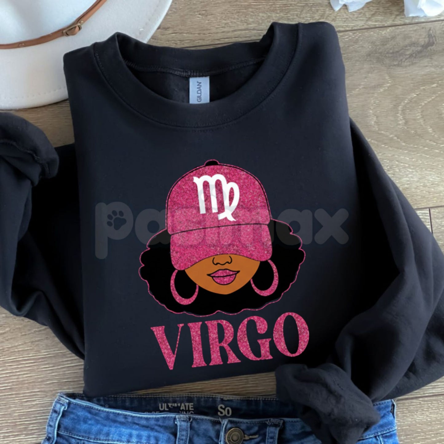 Zodiac Slay Girl Sweatshirt | Astrology Baddie Crewneck | Celestial Star Sign Jumper | Aesthetic Horoscope Gift for Her | Trendy Spiritual Graphic Pullover