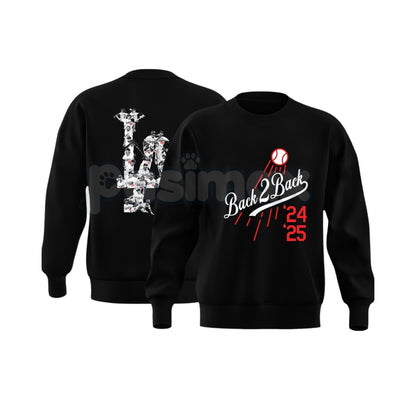 Back 2 Back Champions Hoodie – Commemorative Victory Pullover, Team Sports Fan Apparel, Unisex