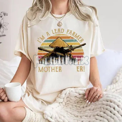 "I'm A Lead Farmer" Vintage T-Shirt - Tropic Thunder Comedy Movie Tee, Iconic Meme Shirt