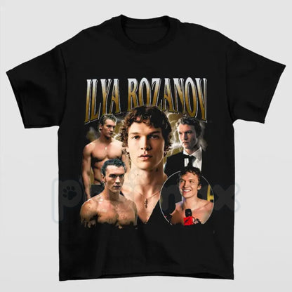 Heated Rivalry Rozanov Bootleg Vintage Tee - Ilya Rozanov Fan Graphic Shirt, 90s Style Hockey Romance Apparel, Bookish Sporty Aesthetic Merch