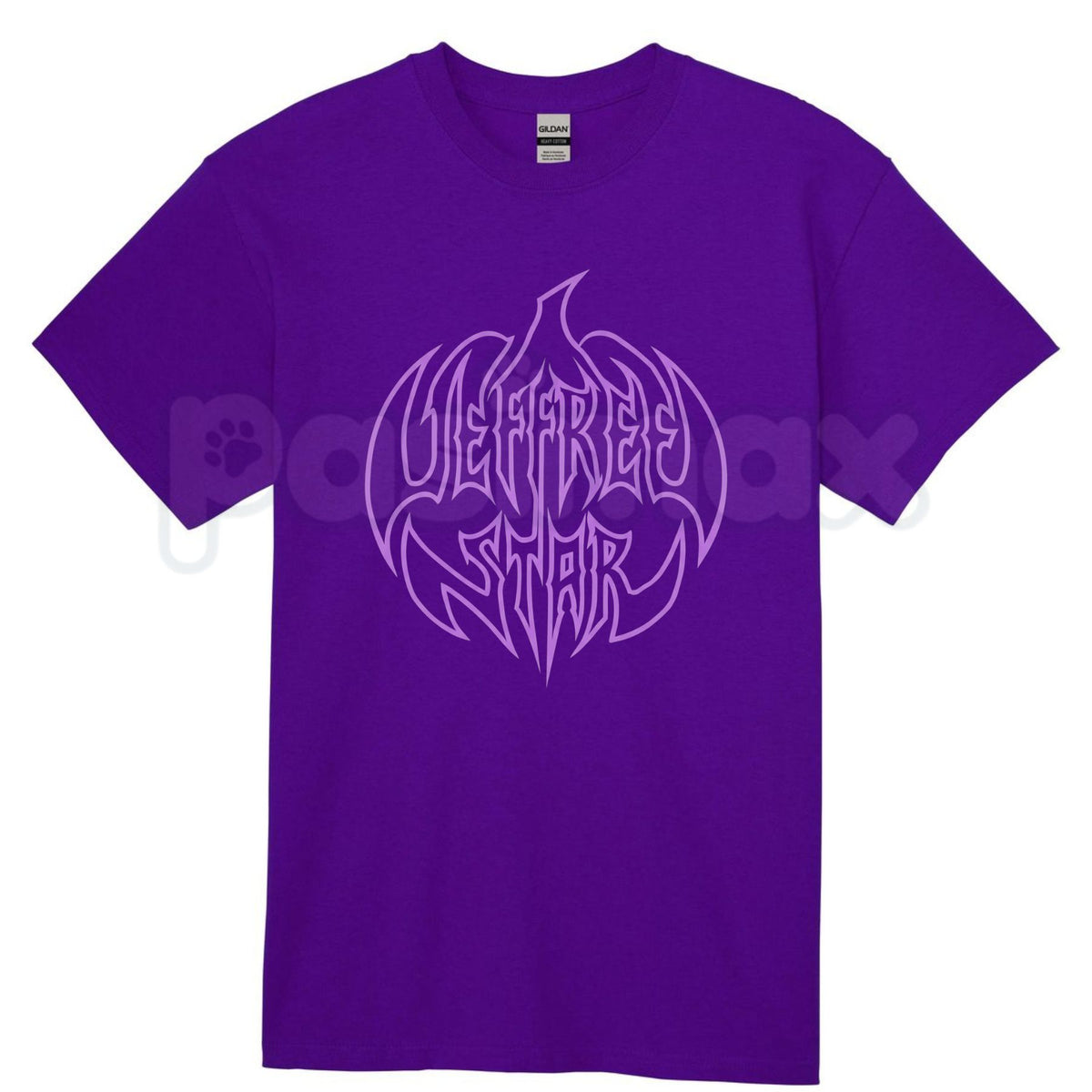Gothic Metal Logo Graphic T-Shirt – Dark Aesthetic Heavy Metal Streetwear Tee