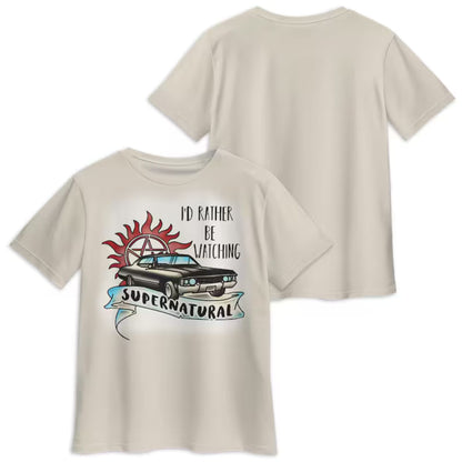 Supernatural Pajamas Set, Winchester Brothers Pajamas for Women & Men, Matching Family PJs, Halloween & Valentine's Gift