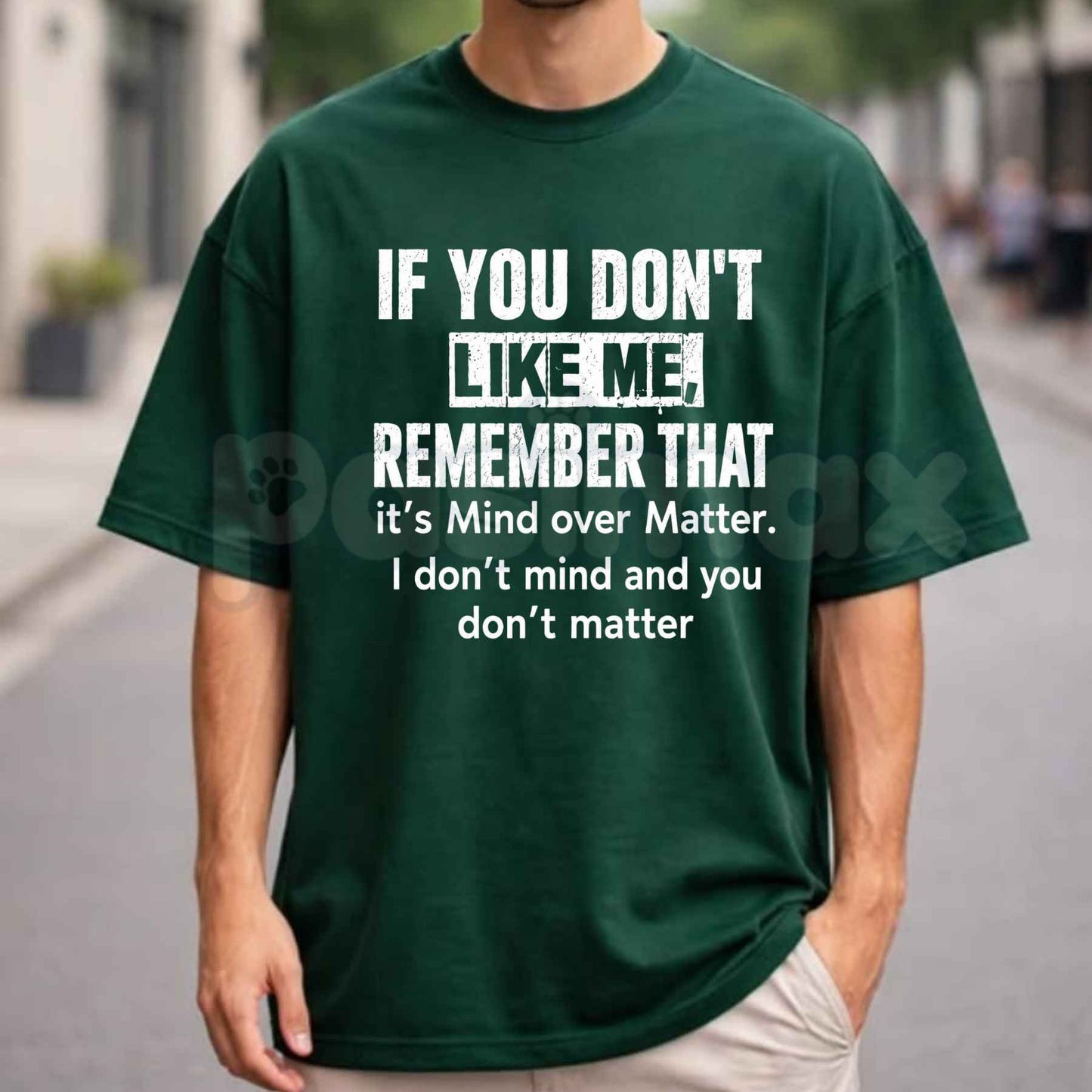 Mind Over Matter T-Shirt – Inspirational Fitness Unisex Cotton Graphic Tee