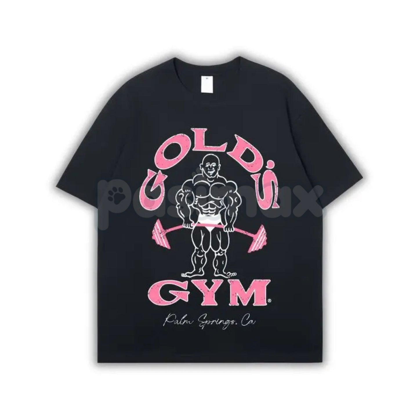 Vintage 90s Gold’s Gym Palm Springs T-Shirt - Gold's Gym California Graphic Tee, Old School Bodybuilding Unisex Shirt, Retro Palm Springs Muscle Fitness Apparel