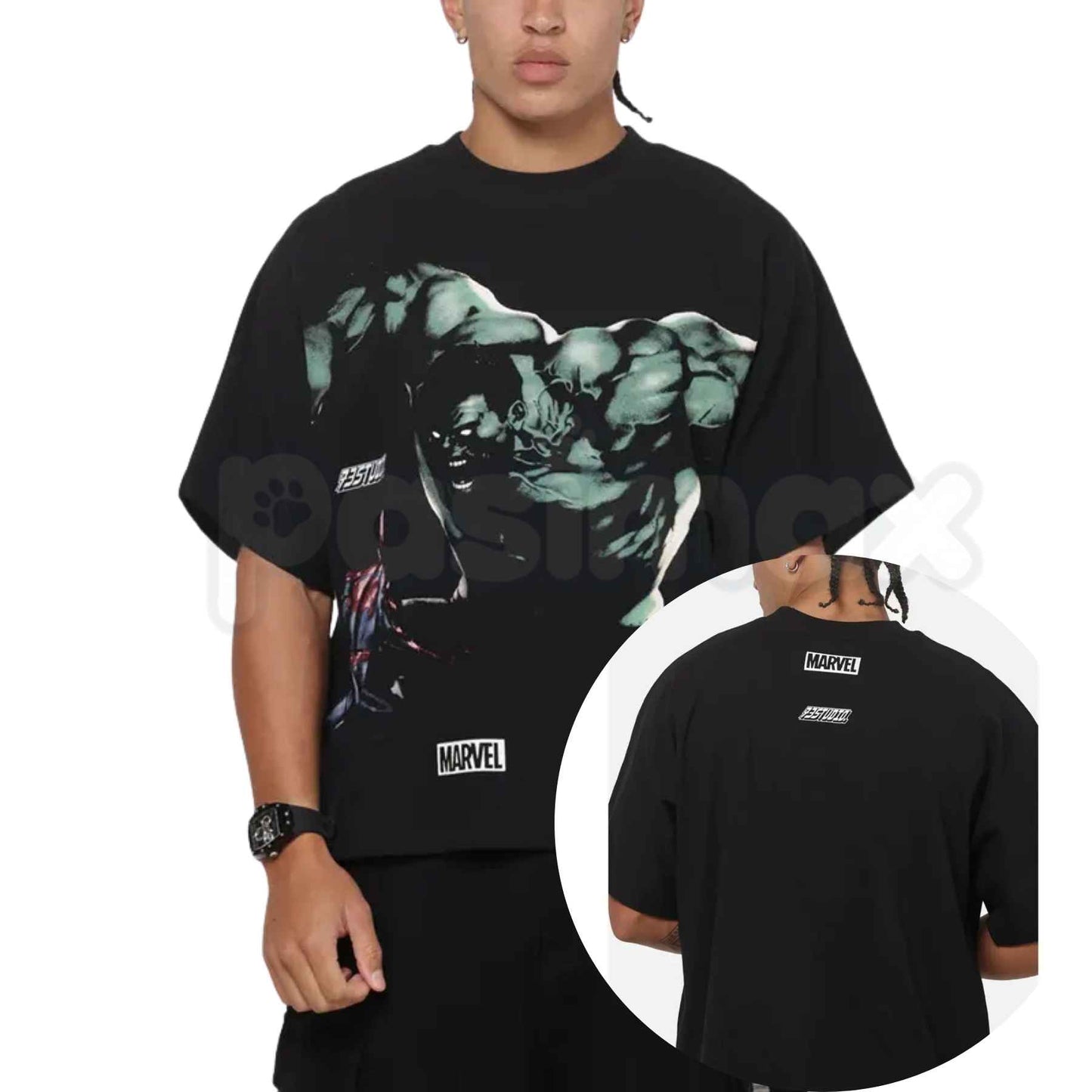 Hulk Vs Spider-Man T-Shirt – Epic Marvel Comic Showdown Unisex Cotton Graphic Tee