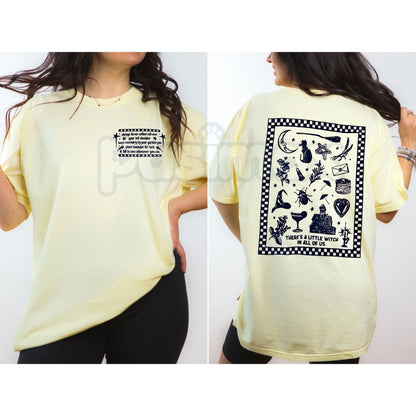 Practical Magic Shirt – Midnight Margaritas Witch Tee, Vintage Comfort Colors® Halloween Aesthetic