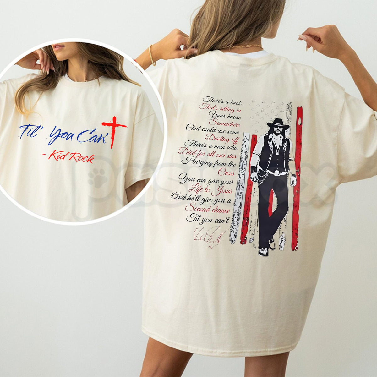Til You Can't Country Music T-Shirt – Inspirational Country Song Lyrics Graphic Tee