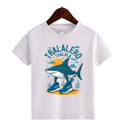 Italian Meme Character T-Shirt for Kids - Funny Toddler Boy or Girl Tee, Hand-Drawn Apparel