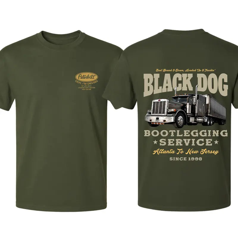 Peterbilt "Highway Legend" T-Shirt – Vintage 90s Big Rig Trucker Graphic Tee