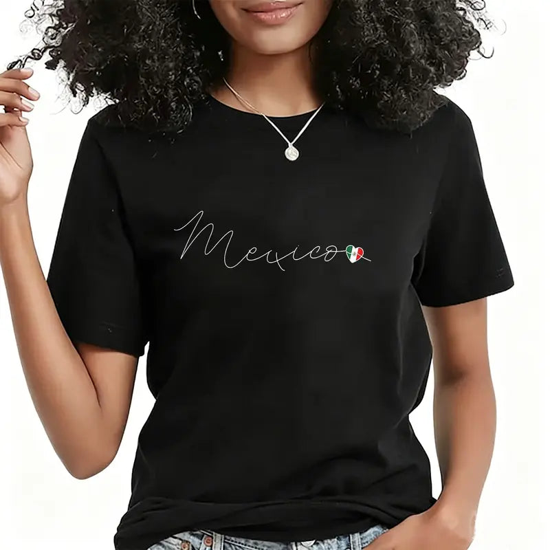 Simple Love Chicano Style Graphic T-Shirt – Lowrider Culture Inspired Retro Unisex Crewneck Tee