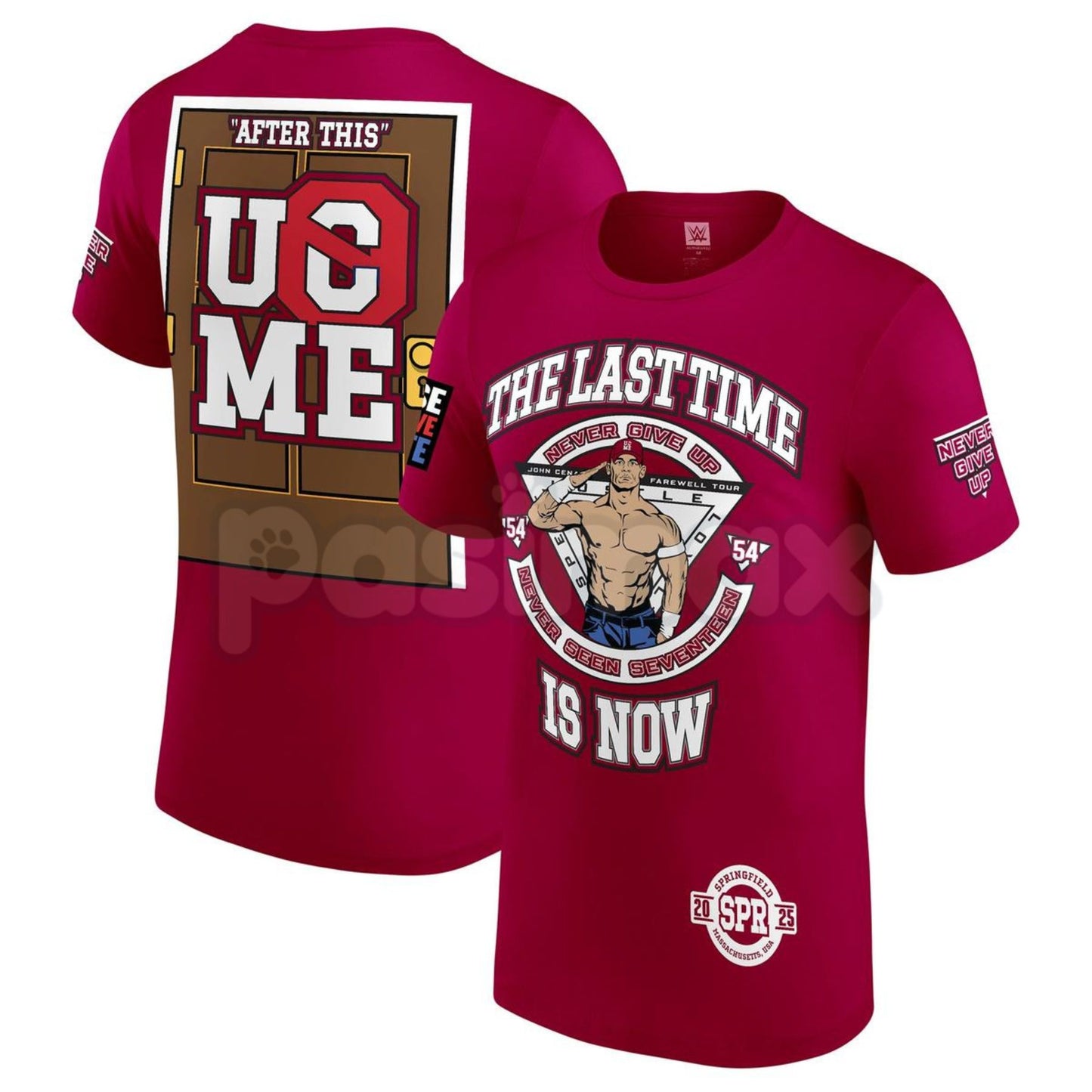 JOHN CENA Farewell Tour 2025 Collection T-Shirt - WWE Wrestling Legend Commemorative Tee, Hustle Loyalty Respect Fan Apparel, Never Give Up Nostalgia Gift