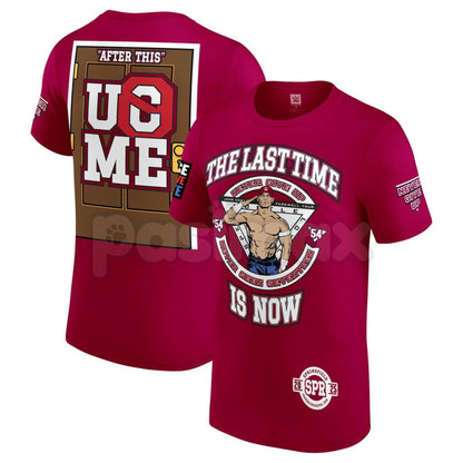 JOHN CENA Farewell Tour 2025 Collection T-Shirt - WWE Wrestling Legend Commemorative Tee, Hustle Loyalty Respect Fan Apparel, Never Give Up Nostalgia Gift