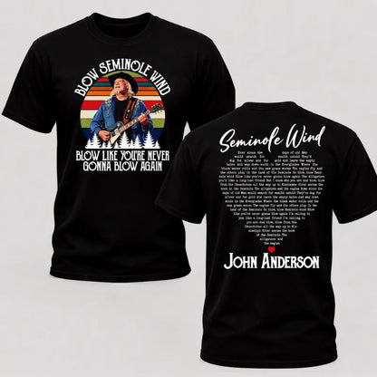 RIP John Anderson Seminole Wind Shirt – 1954-2026 Memorial Tribute Hoodie & Country Legend Sweatshirt