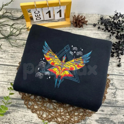 Embroidered Avatar Fire and Ash Sweatshirt – Elemental Fantasy Crewneck