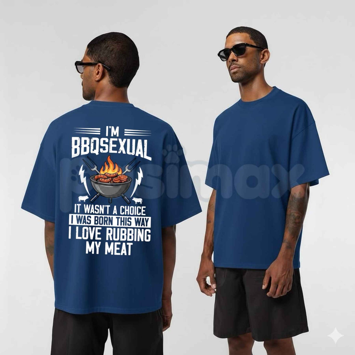 I'm BBQsexual T-Shirt – Funny BBQ Grill Master Smoking Meat Unisex Cotton Graphic Tee