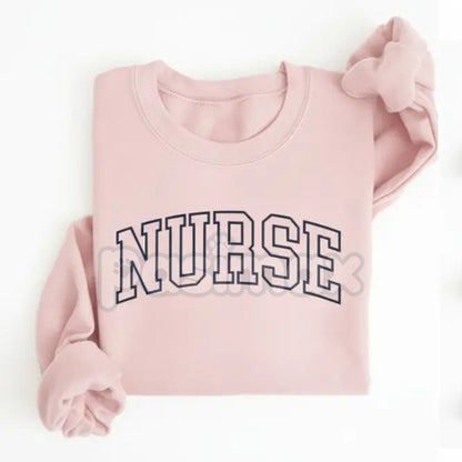 Nurse Sweatshirt | Dedicated Healthcare Professional Jumper | Comfortable RN LPN Gift | Nursing School Graduate Crewneck