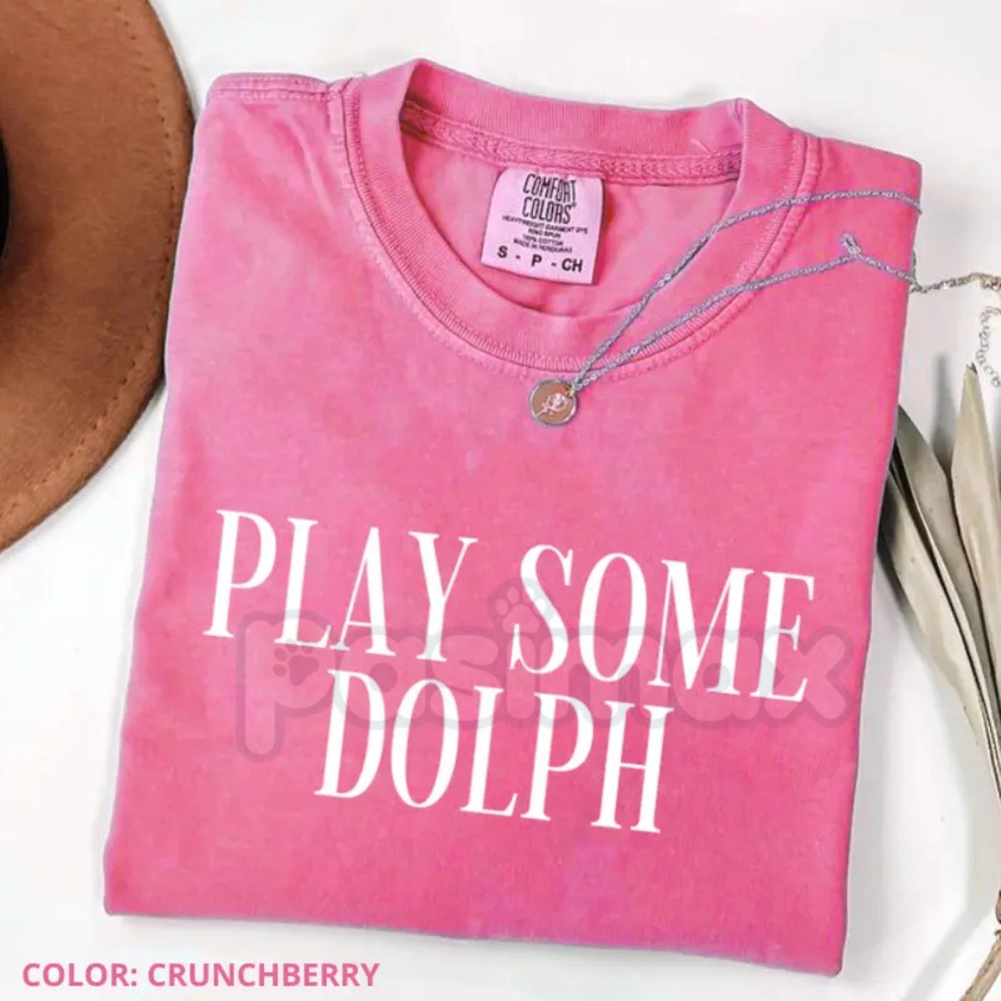 Comfort Colors® "Play Some Dolph" T-Shirt – Hip Hop Tribute Quote Tee, Long Live Dolph Rap Legend Shirt, Trendy Memphis Hip Hop Gift for Women