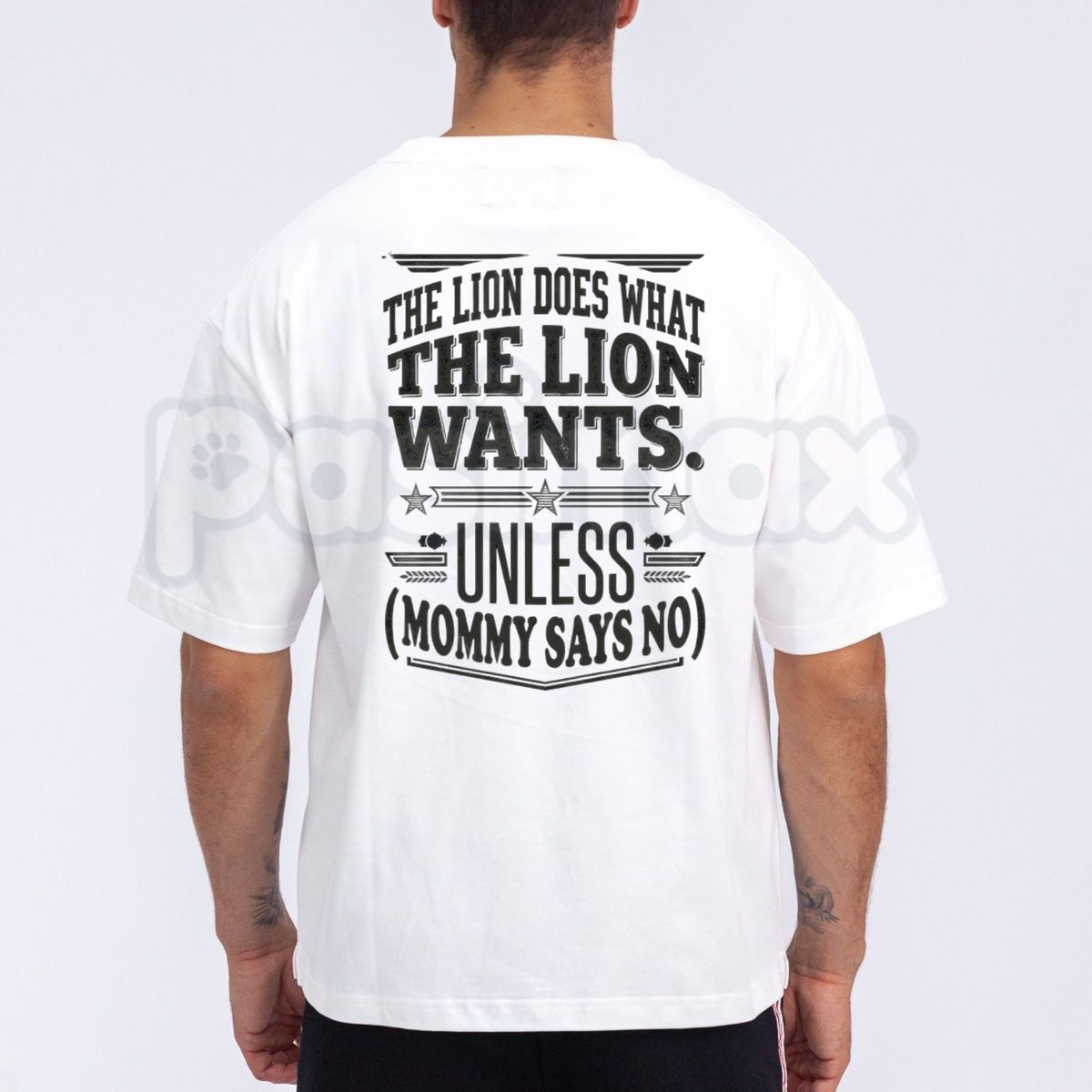 The Lion Does What The Lion Wants Unless Mommy Says No T-Shirt – Funny Family Humor Graphic Tee