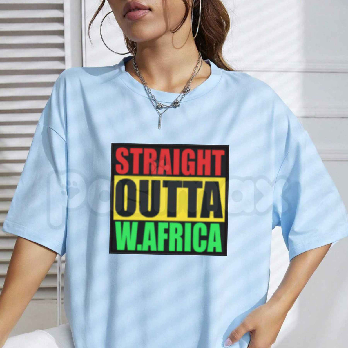 Straight Outta West Africa T-Shirt – Cultural Heritage Unisex Graphic Tee