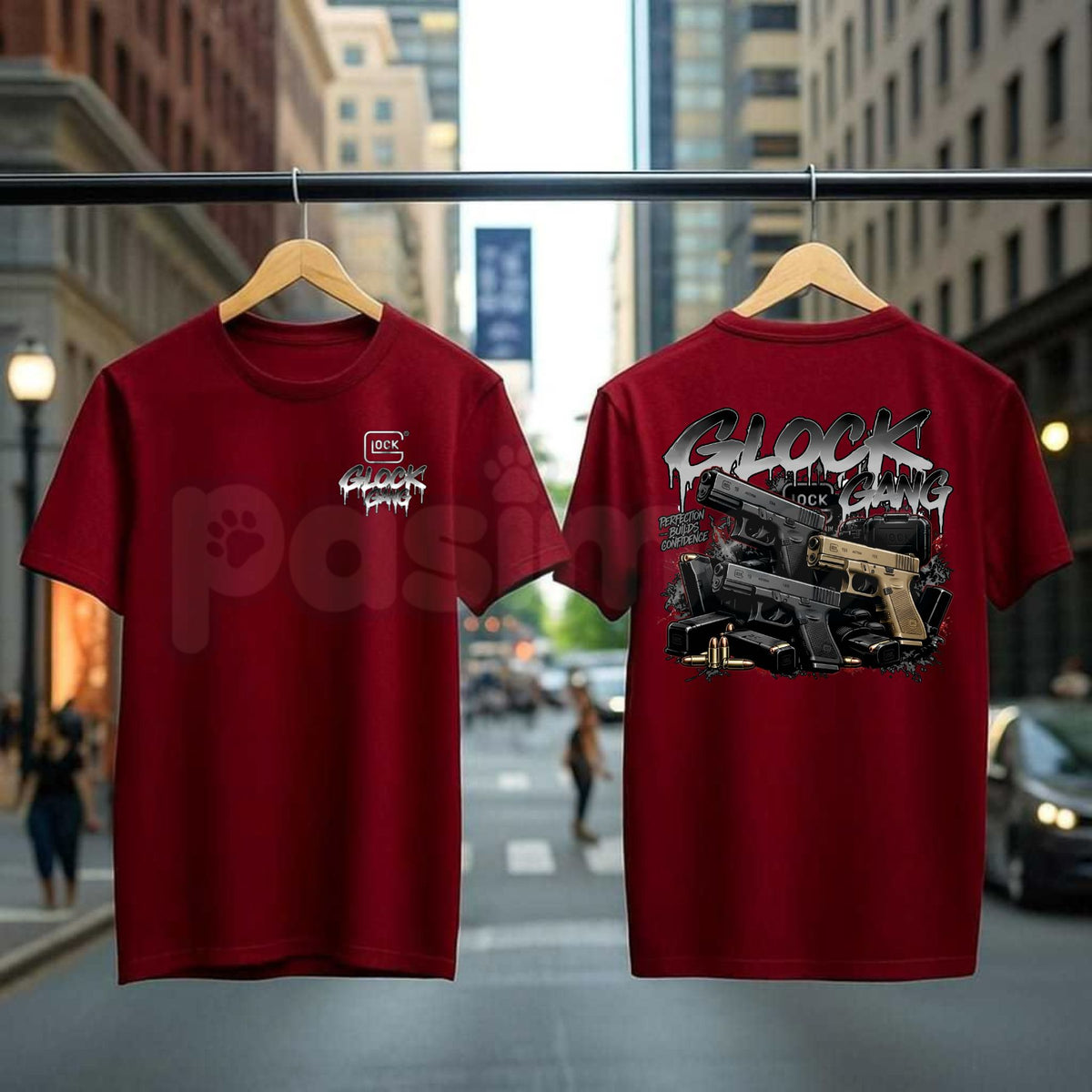 Glock Tactical T-Shirt Glock Gang – Firearms Enthusiast Graphic Tee