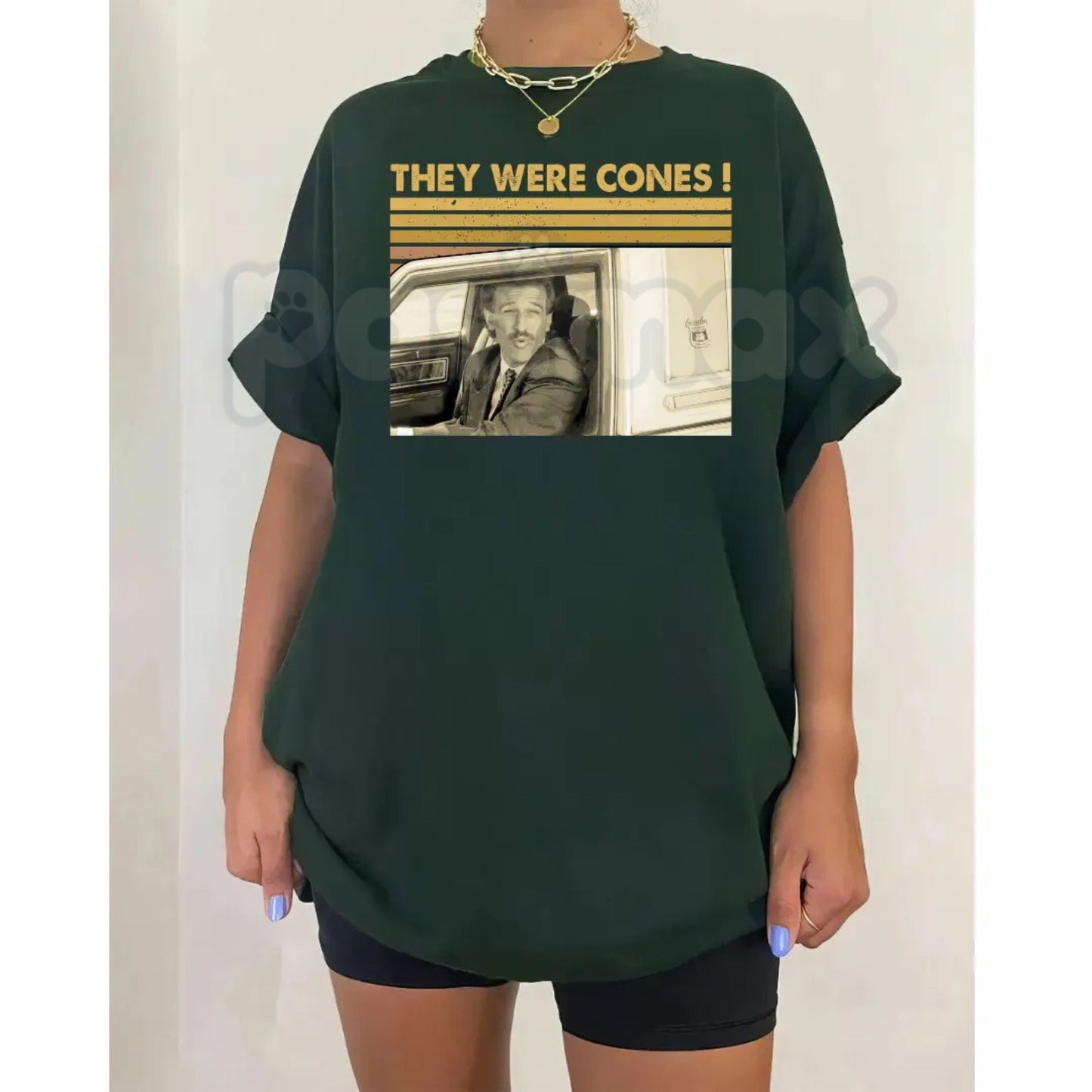 "They Were Cones" Retro Quote Shirt - I Think You Should Leave Meme Tee, Funny Tim Robinson Sketch Comedy Apparel, Niche Fan Gift