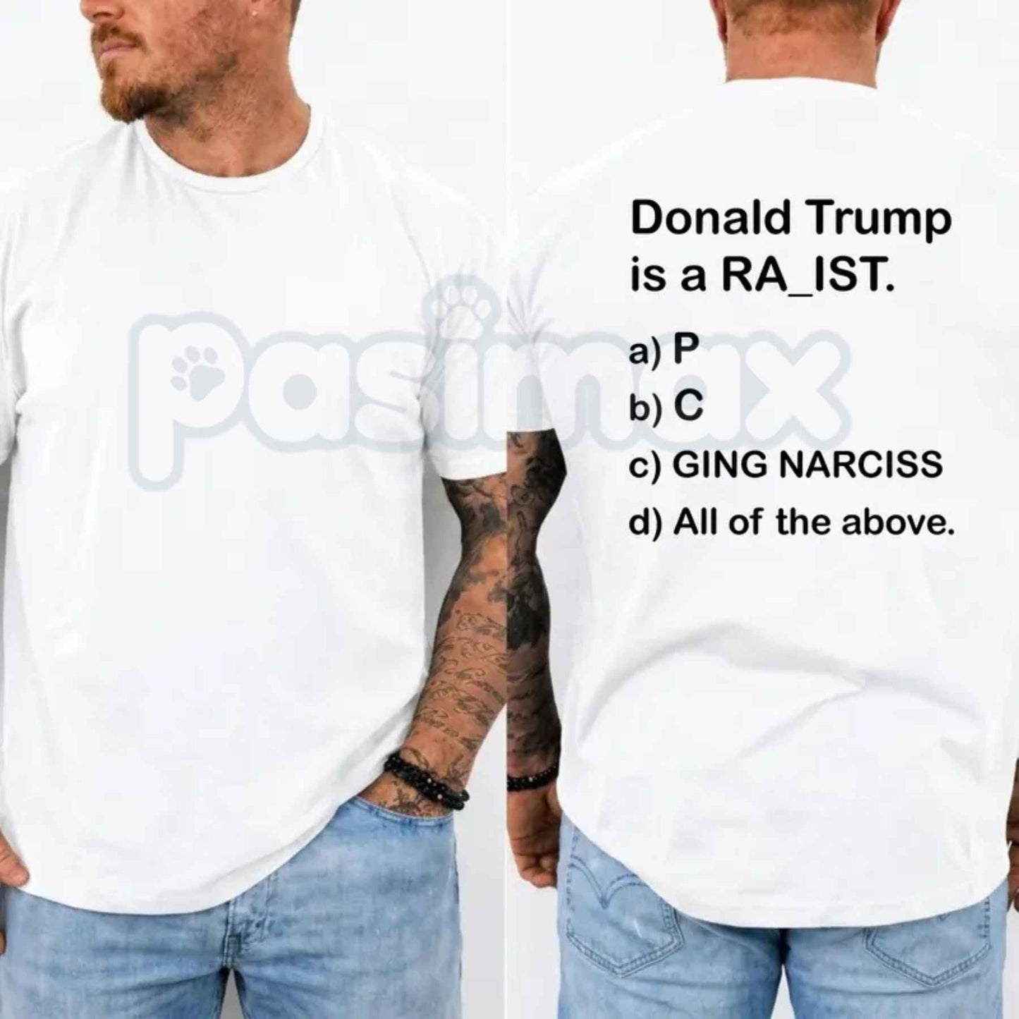 Funny Election Quiz T-Shirt – Sarcastic Political Statement Unisex Cotton Tee