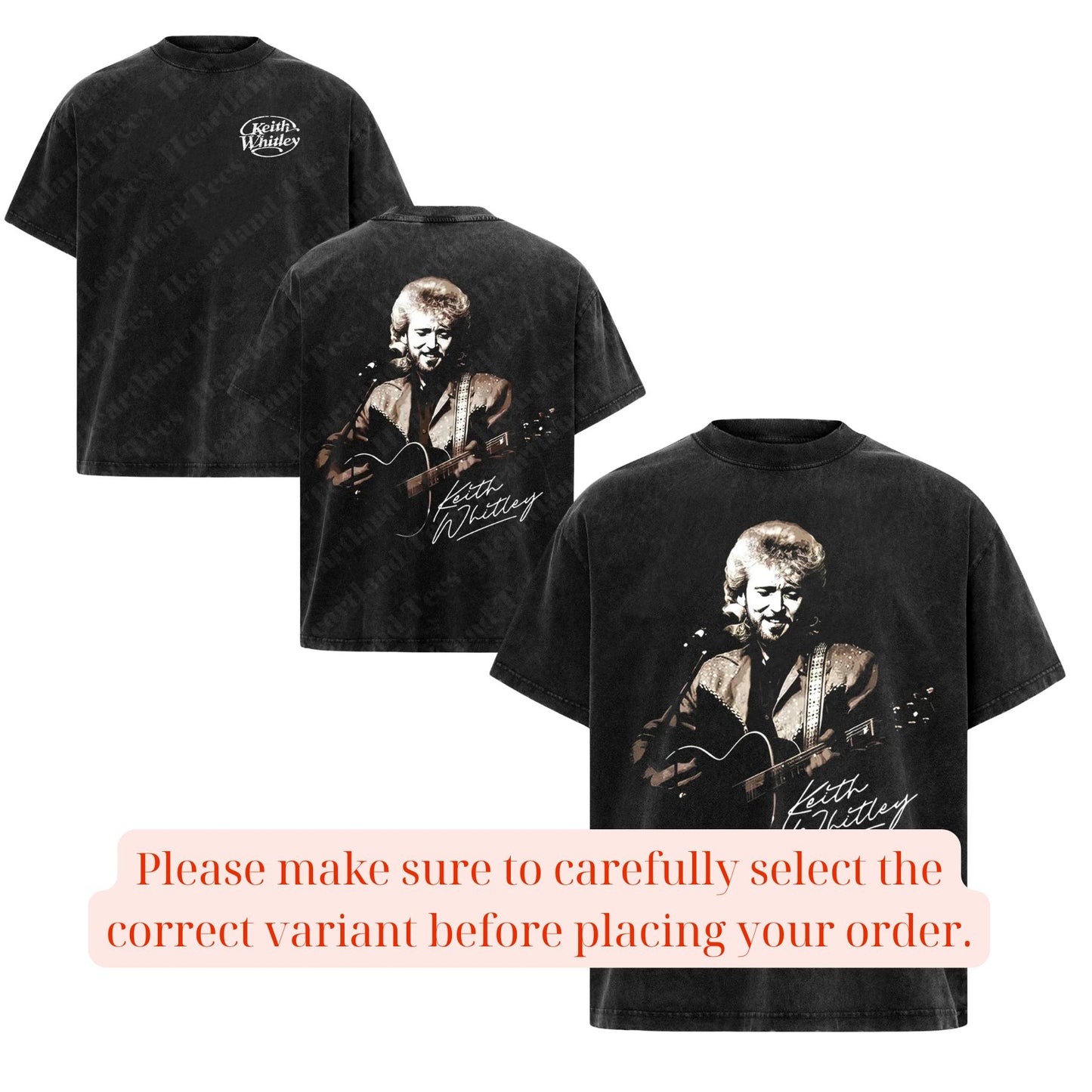 Keith Whitley "Don't Close Your Eyes" Vintage T-Shirt – Sandy Retro Country Music Graphic Tee