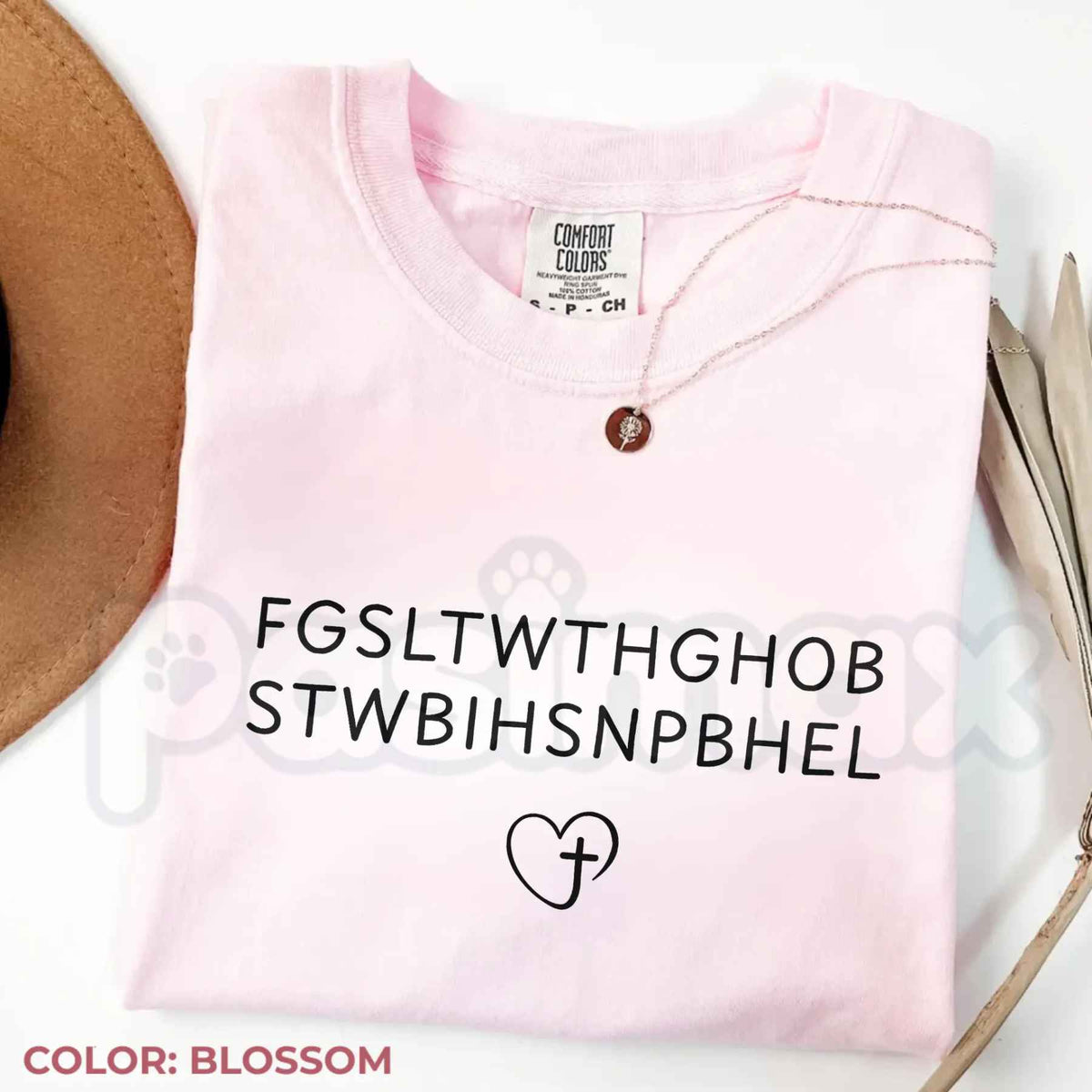 Comfort Colors® John 3:16 Bible Verse T-Shirt – Vintage Faith Graphic Tee, Minimalist Scripture Unisex Top & Gift