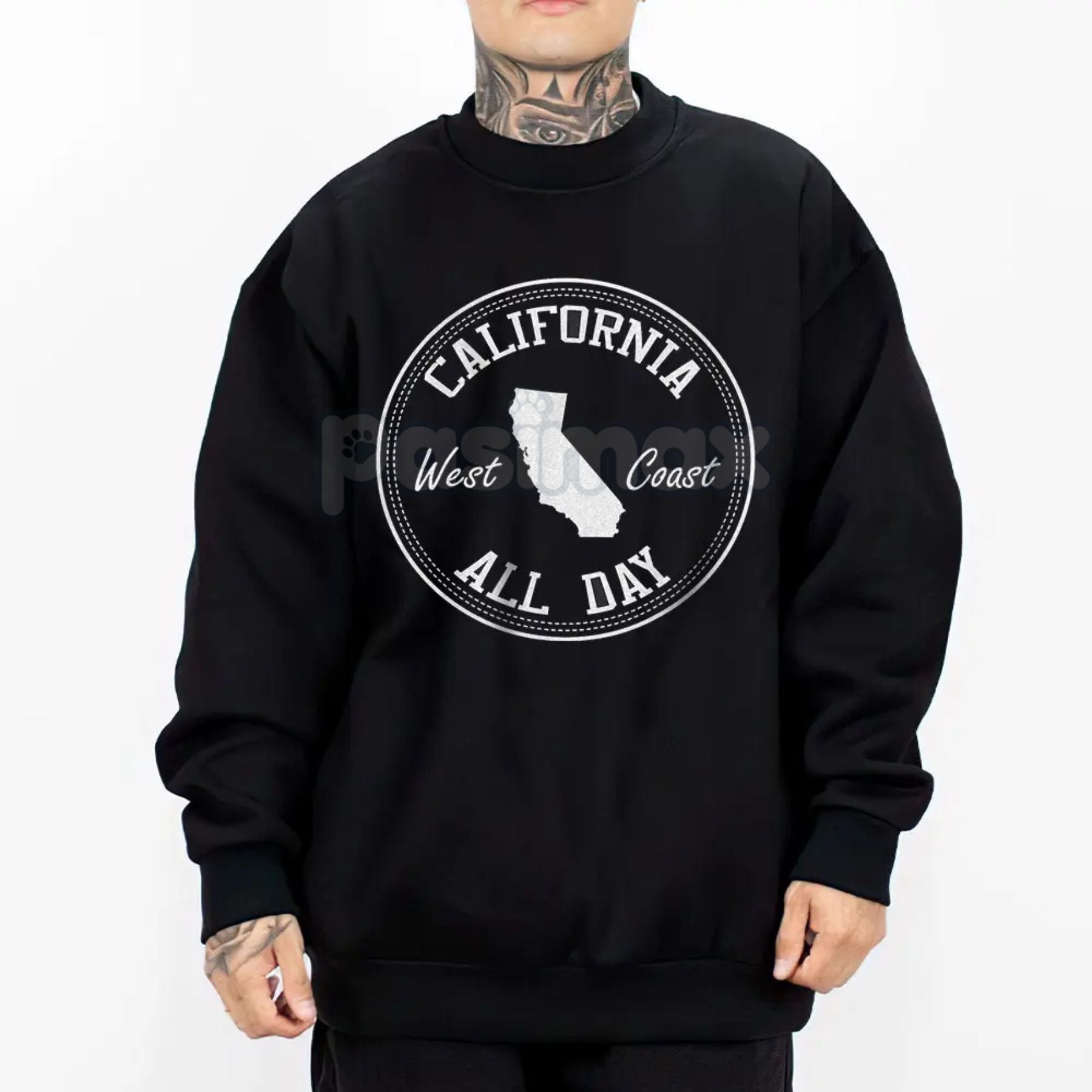 Libelice パーカーBLACK XXL Cali Chicano Lowrider Oversized Hoodie