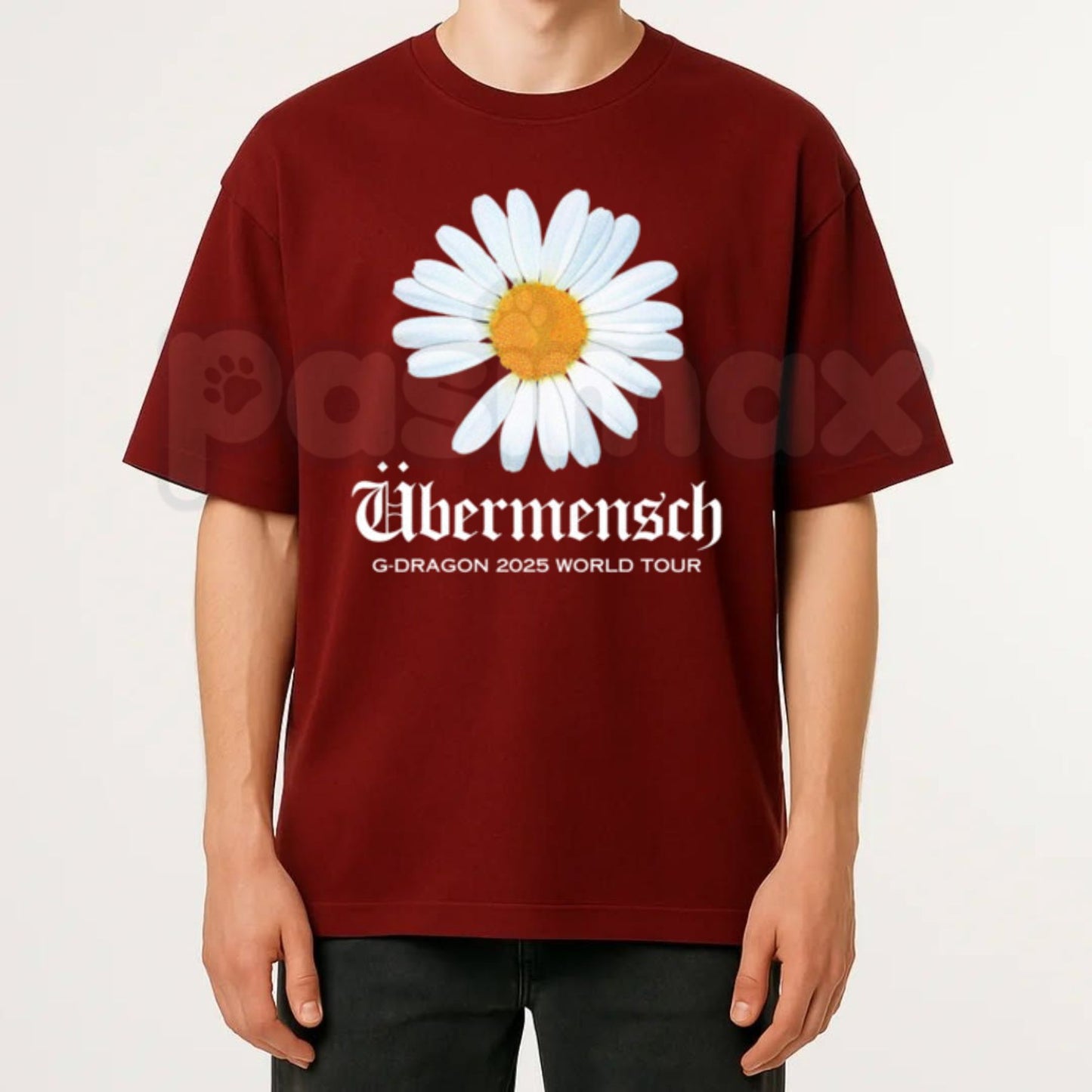 "Daisy Ubermensch World Tour 2025" T-Shirt – Retro Indie Music Graphic Tee, Remastered Heavy Cotton Post-Punk Top, Soft Lived-In Heavyweight Concert Tour Shirt, Made in USA