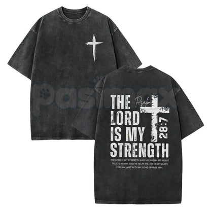 Jesus Gym Shirt – Retro Christian Pump Cover Weightlifting Graphic Tee, Vintage Washed Faith Apparel Lightweight Cotton Activewear Top